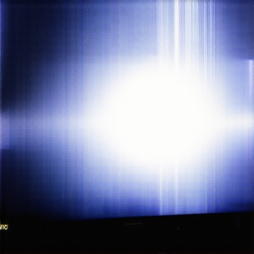 Close-up of a Mini LED TV screen demonstrating improved image quality with reduced halo artifacts.