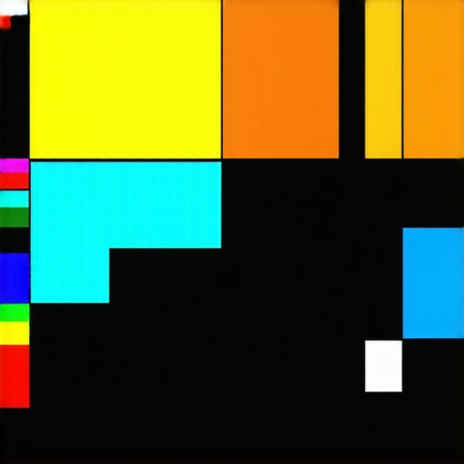 Professional technician calibrating a high-end OLED TV with test patterns and adjustment tools.