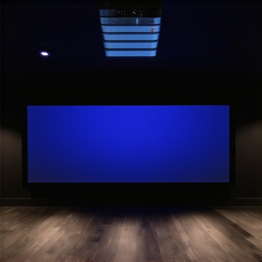 How to align a short throw projector without a grid