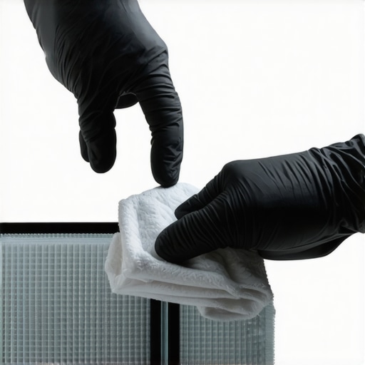 How to clean a laser projector filter without breaking it