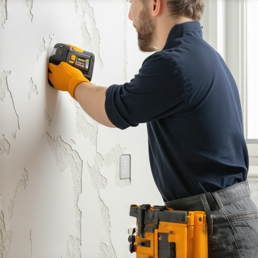 How to find a hidden stud behind thick plaster for a TV bracket