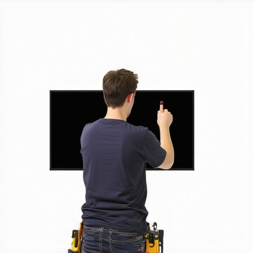 How to fix a tilted TV mount without drilling new holes
