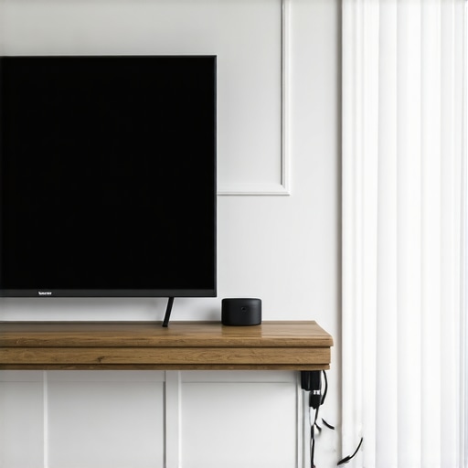 How to hide a soundbar cord without cutting into the wall