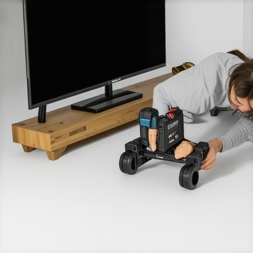 How to level a TV mount when your floor is actually crooked