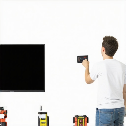 How to mount a TV to a plaster wall using toggle bolts
