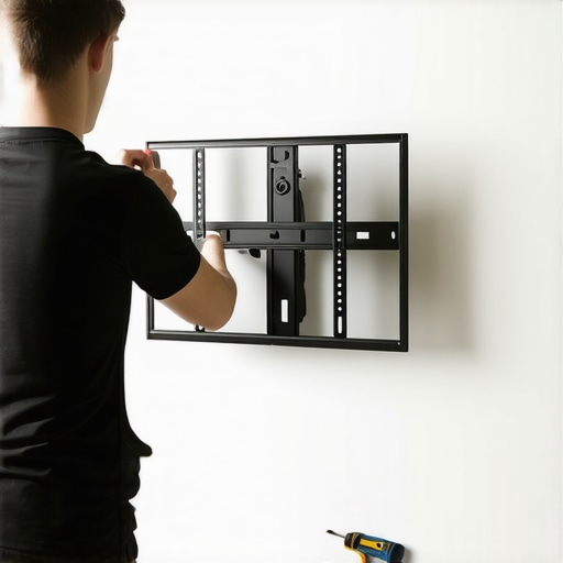 How to mount a TV to a plasterboard wall without finding a stud