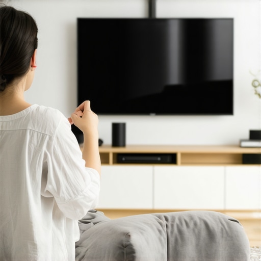 How to reduce glare on a glossy TV screen without moving furniture