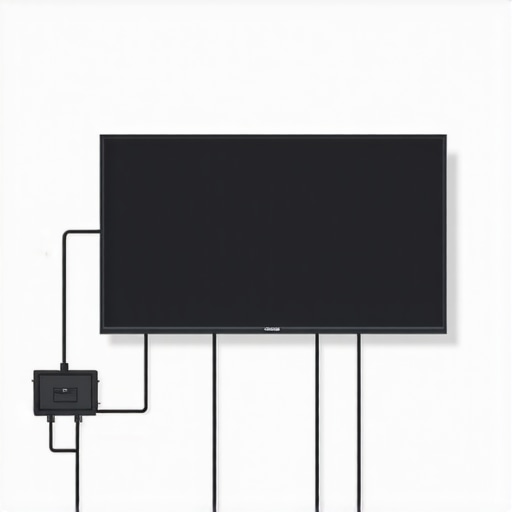 The best way to cable manage a full-motion wall mount