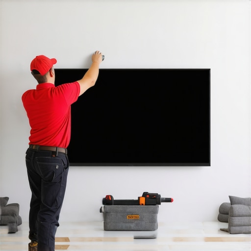 The best way to mount a 100-inch TV on a single stud wall
