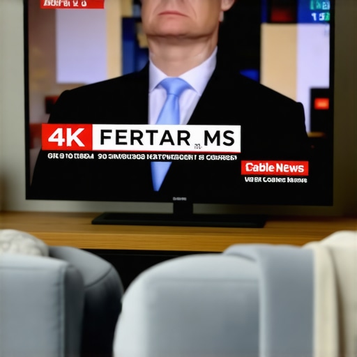 The reason your 4K TV looks blurry when watching cable news