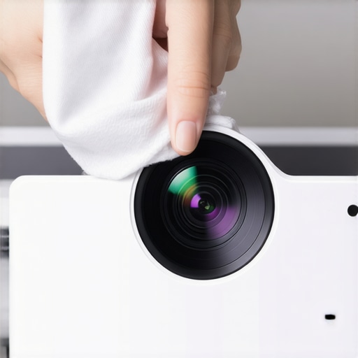 The right way to clean a laser projector lens without causing damage