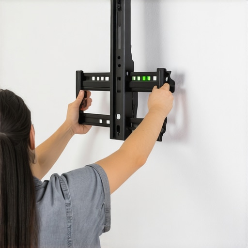 The right way to tighten a tilting TV mount that keeps drooping