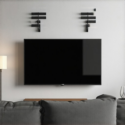 The secret to mounting a TV on a wall with no studs