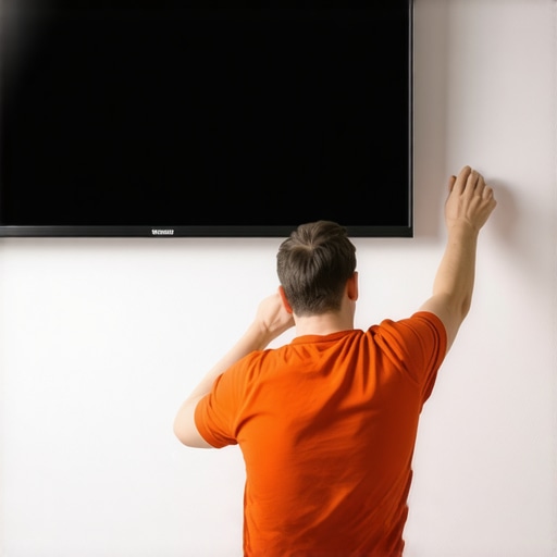 The trick to mounting a TV on a hollow wall safely