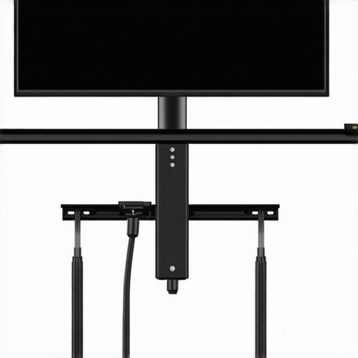 The trick to stopping cable drag on full-motion mounts