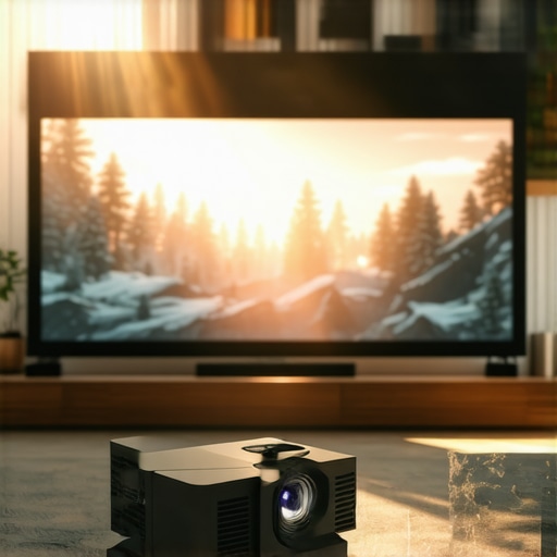 Why your projector image is washed out during the day