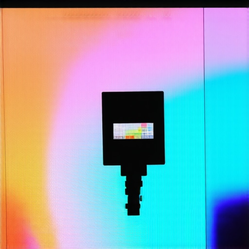 Calibrating an OLED TV with a Colorimeter Professional color calibration tool on an OLED screen