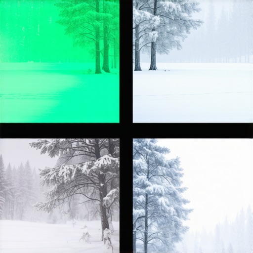 Comparing Mini LED Uniformity and Corner Tint Side-by-side comparison of a Mini LED TV with corner green tint versus a calibrated uniform display.