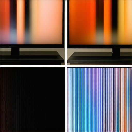 A split screen showing how excessive TV sharpness settings create white halos and distorted image quality compared to a natural 4K image.