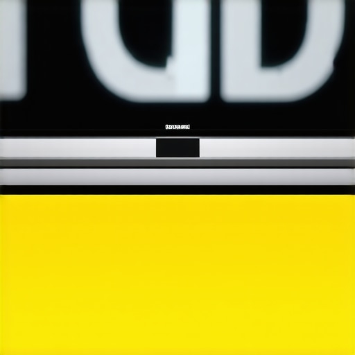 Close up showing sharpness artifacts versus a clean TV image