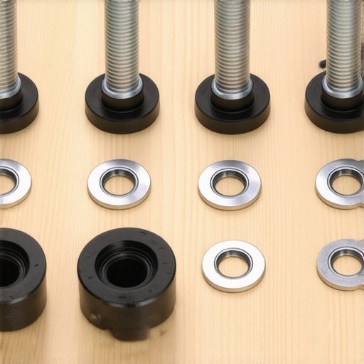 Essential VESA Mounting Hardware and Spacers A collection of M6 and M8 bolts with spacers used for mounting OLED and Mini LED TVs.