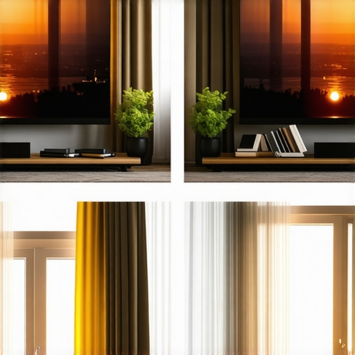 Glossy vs Matte screen reflection comparison Comparison of glossy and matte screen finishes under bright window light.
