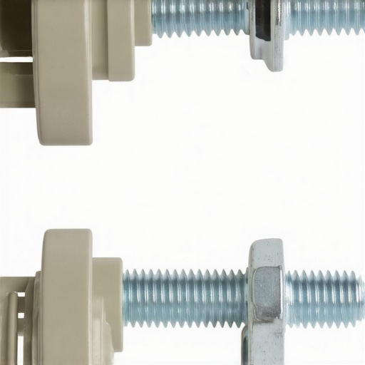 Heavy Duty TV Mounting Hardware Comparing flimsy plastic anchors with strong metal toggle bolts for secure TV wall mounting