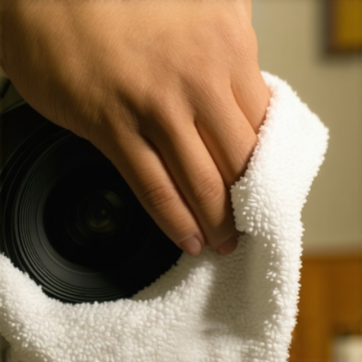 How to clean a dusty projector lens without a special kit