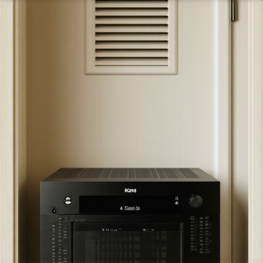 How to hide your home theater receiver in a ventilated closet