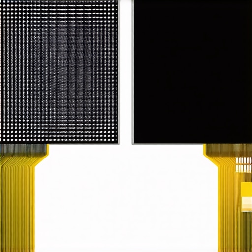 Mini LED Blooming vs OLED Contrast Comparison Comparison of light blooming on a Mini LED panel versus the perfect black levels of an OLED display.