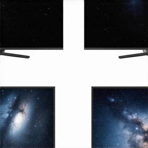 Comparison of black crush versus recovered shadow detail on a Mini LED television display.