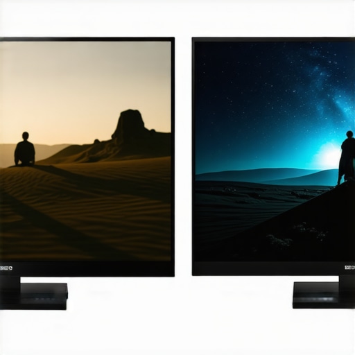 Motion Smoothing vs Cinematic Realism Comparison of a TV screen with motion smoothing enabled versus disabled for 4K Blu-ray playback.