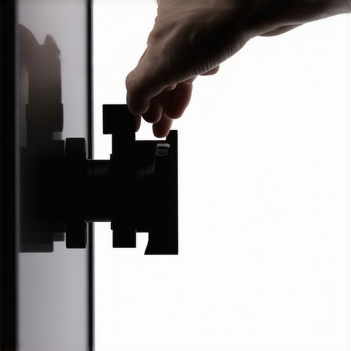 Mounting a fragile ultra-thin OLED display safely Side view of a thin OLED TV on a wall mount