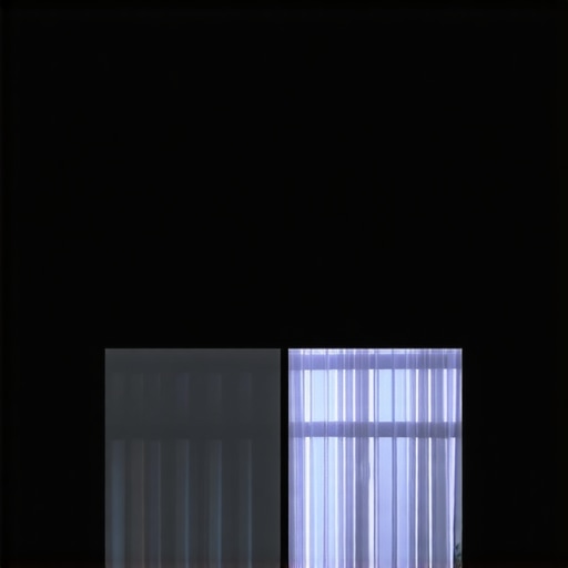 Comparison showing how ambient light affects OLED black levels and contrast quality