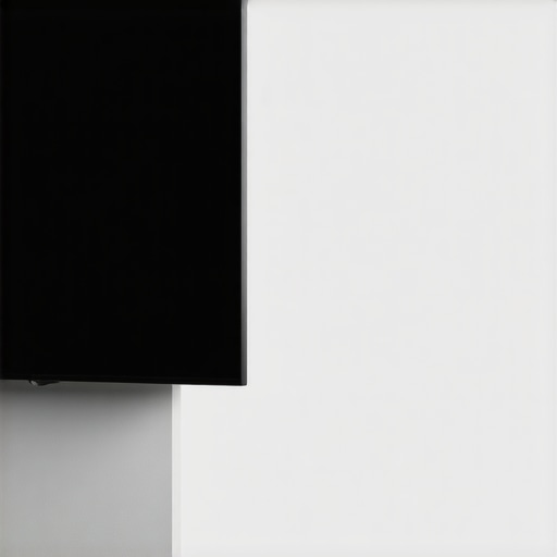 Close up of OLED TV vents showing proper airflow for heat management
