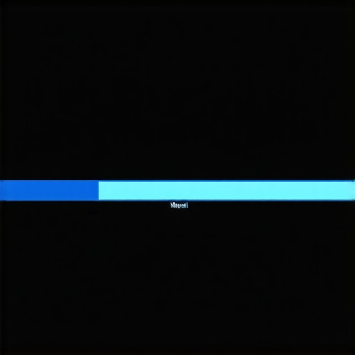 Close up of an OLED television screen performing an automatic pixel refresh cycle to prevent image retention.