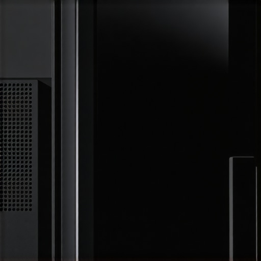 OLED TV Back Ventilation and Airflow Close-up of OLED TV ventilation vents showing how heat escapes from the back of the panel.