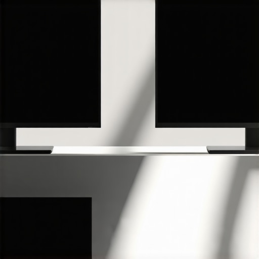 A side-by-side comparison showing how OLED and Mini LED panels handle light and contrast in a bedroom setting.