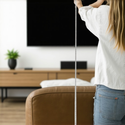 Optimal Viewing Distance Calculation Measuring viewing distance for an 85-inch TV
