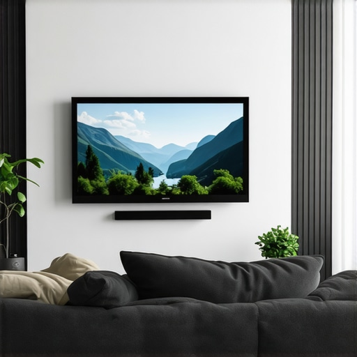 Optimizing Mini LED Viewing Angles with an Articulating Mount A Mini LED TV on a swivel wall mount tilted for the best viewing angle in a living room.
