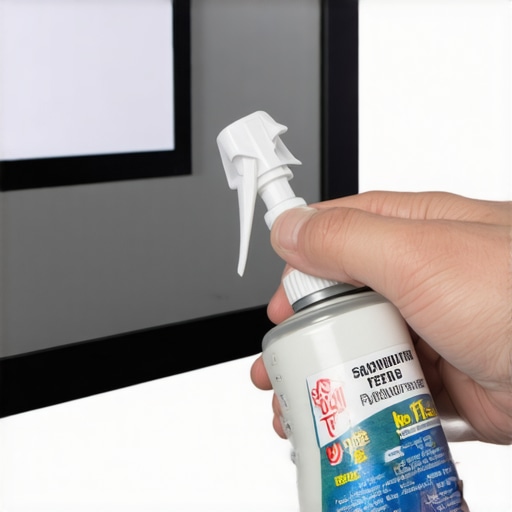 Precision Maintenance for Home Theater Gear Applying dry lubricant to a motorized projector screen gear assembly