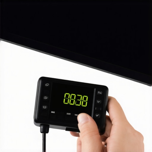 Precision leveling for home theater displays Using a digital inclinometer to level a wall mount