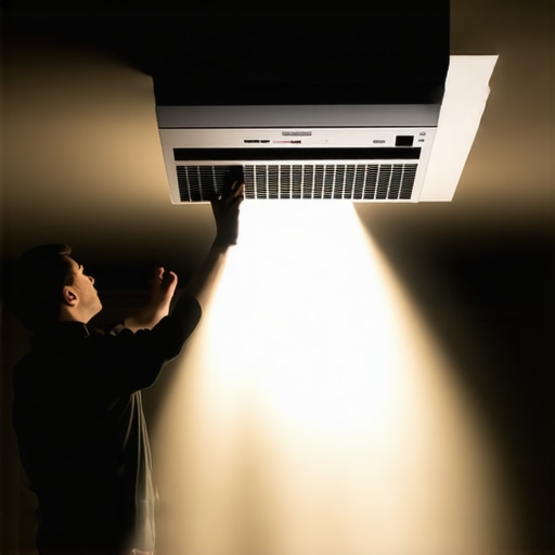 Proactive Projector Cooling Maintenance Cleaning dust from a projector fan to reduce noise.