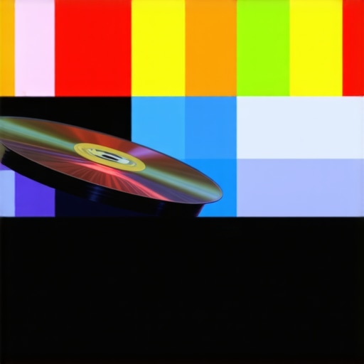 Spears and Munsil calibration disc and OLED screen calibration pattern
