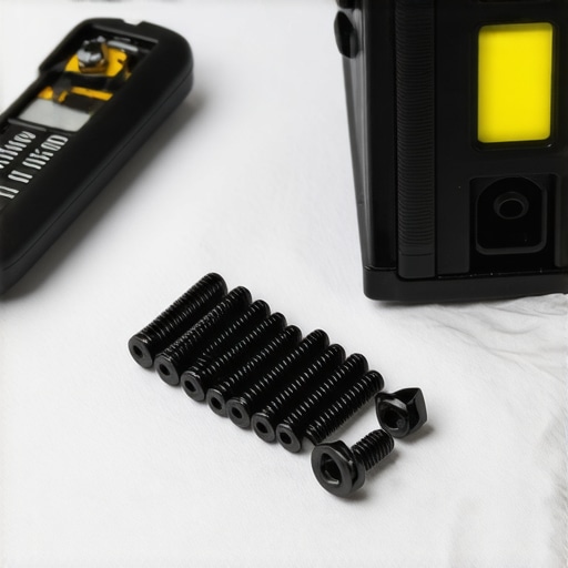 Comparison of heavy duty VESA screws and digital leveling tools for home theater maintenance.