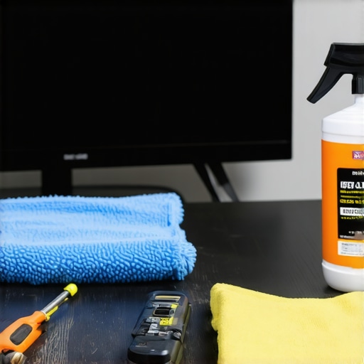 Close up of tools for maintaining OLED and Mini-LED displays