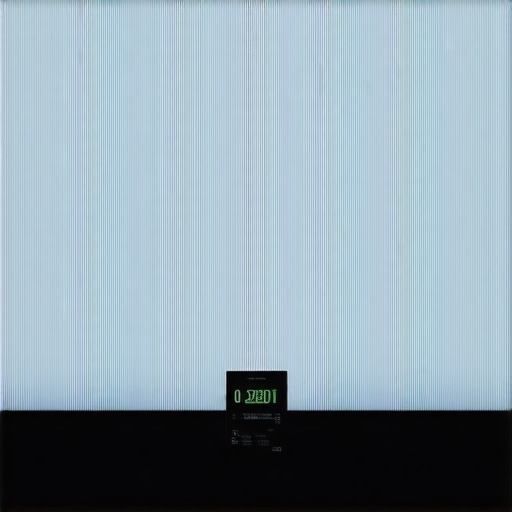 Calibrating an OLED television screen with a colorimeter tool to fix yellow tint