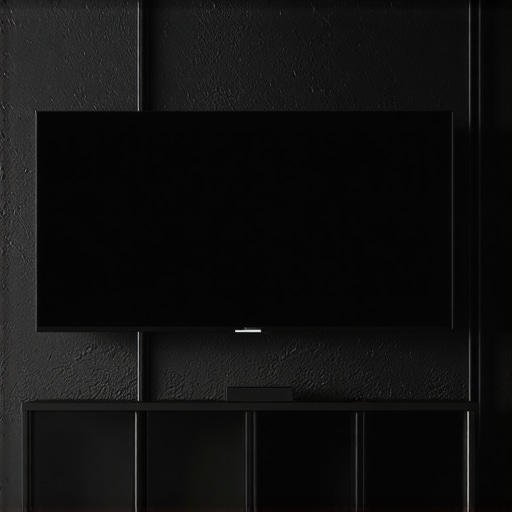 A close-up of a wall-mounted OLED TV showing the necessary gap for airflow and heat management.