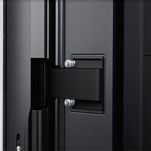 Close-up of a TV wall mount showing the gap between the bracket and the TV for better heat dissipation.