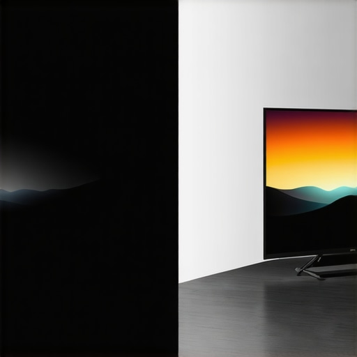 Side-by-side comparison of poor black levels versus calibrated HDR Comparison of blue-tinted blacks on a Mini-LED display versus true black levels.